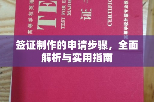 贾汪签证制作的申请步骤，全面解析与实用指南