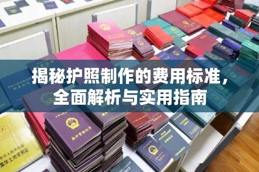 贾汪揭秘护照制作的费用标准，全面解析与实用指南