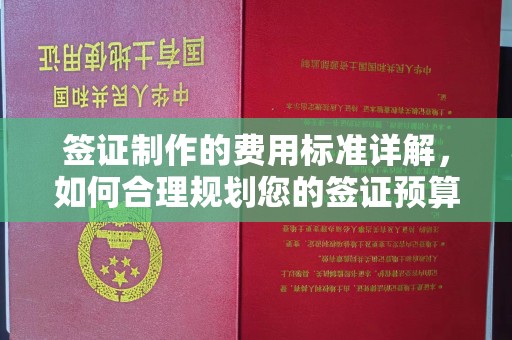 贾汪签证制作的费用标准详解，如何合理规划您的签证预算
