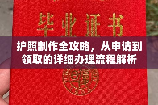 贾汪护照制作全攻略，从申请到领取的详细办理流程解析