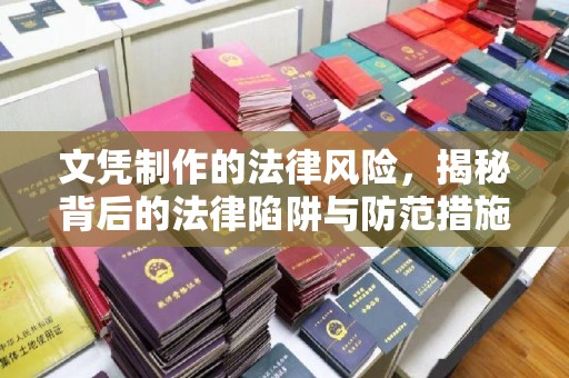 贾汪文凭制作的法律风险，揭秘背后的法律陷阱与防范措施